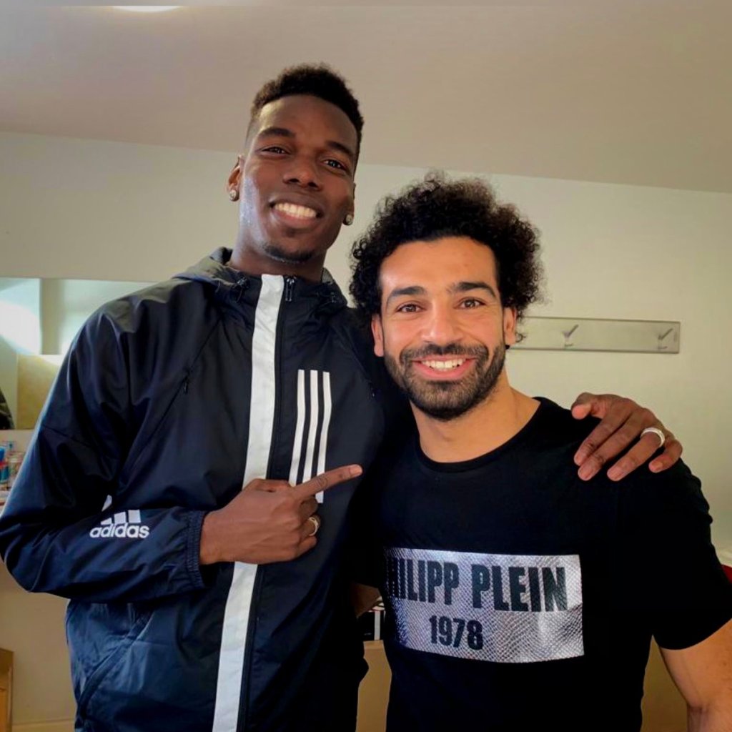 best muslim players Paul Pogba and Mohamed Salah from the Premier League